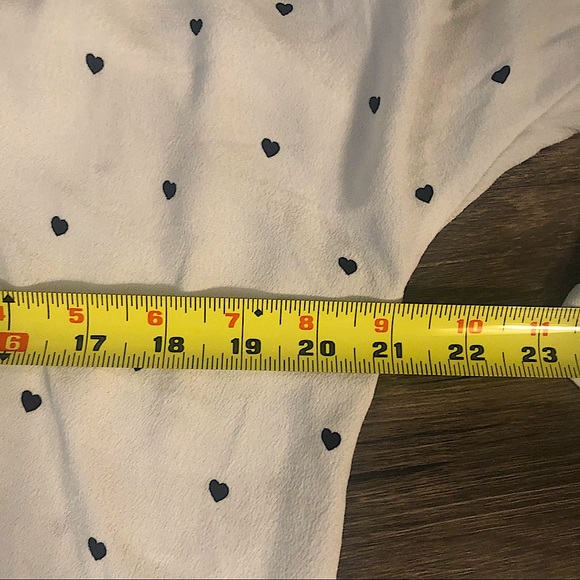 Rails heart print button down cropped blouse size L - Picture 9 of 13